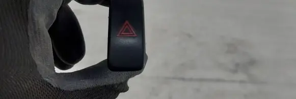 Mazda Premacy Hazard light switch 153132