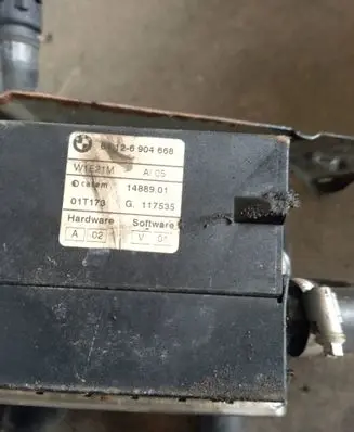 BMW 3 E46 Coolant heater 64126904668 6909661 64.12-690466