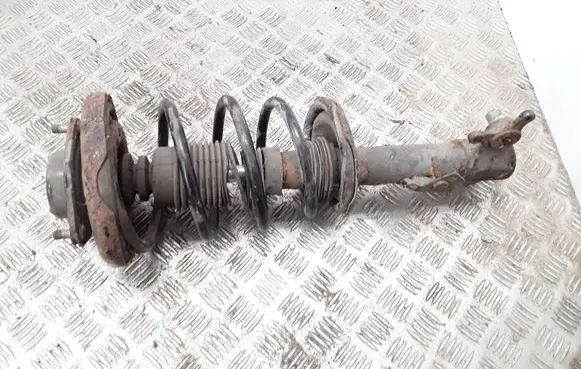 Front shock absorber with coil spring