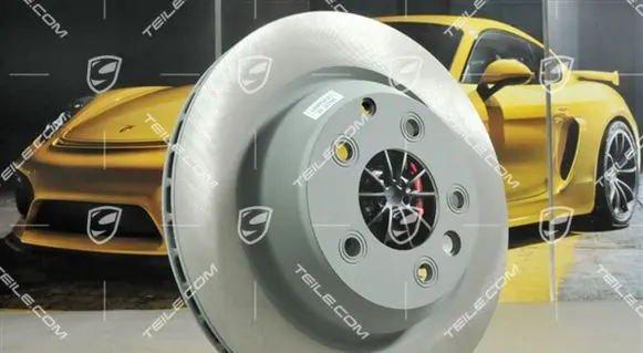 Porsche Cayenne (92A) Rear brake disc 95835240150