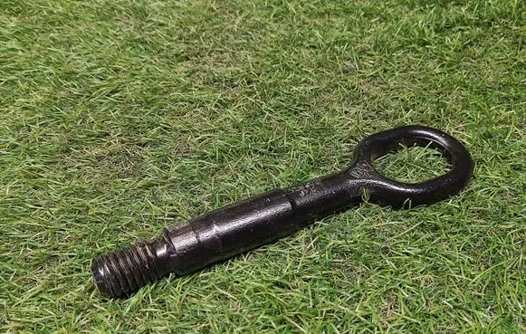 Towing hook eye