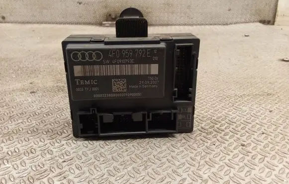 Audi A6 S6 C6 4F Door control unit/module 4F0959792E 4F0910793E