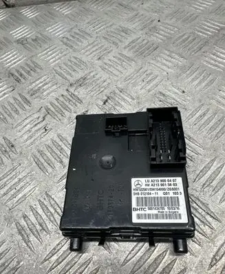 Mercedes-Benz E W213 Air conditioning/heating control unit A2139000407 5HB01210411 A2139015603