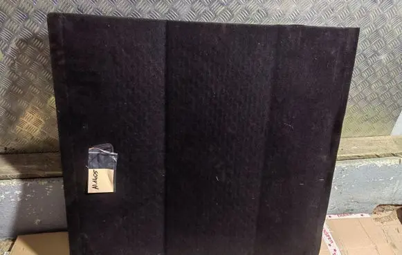 Opel Astra K Trunk/boot floor carpet liner P39103806