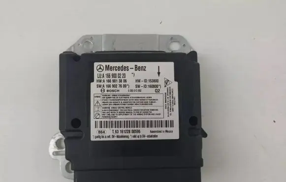Mercedes-Benz ML W166 Airbag control unit/module A1669000220 A1669027609 A1669013806