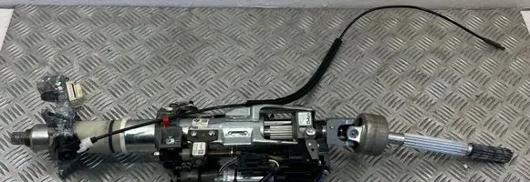 Steering wheel axle set