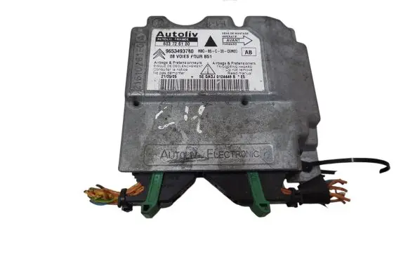 Citroen C4 I Airbag control unit/module 9653493780 603726100