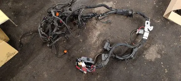 Audi A6 S6 C7 4G Engine installation wiring loom 4G2971845C