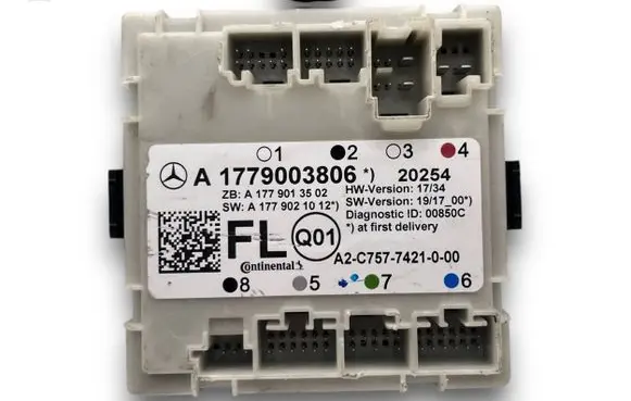 Mercedes-Benz A W177 Central body control module S3319 A1779003806