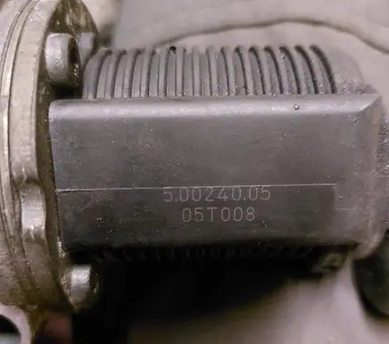 Opel Vectra C EGR valve 50024005 05T008
