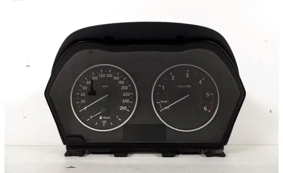 BMW 1 F20 F21 Speedometer (instrument cluster) 62109287467