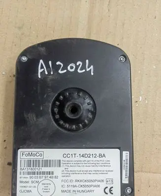 Ford Transit Bluetooth control unit module CC1T14D212BA