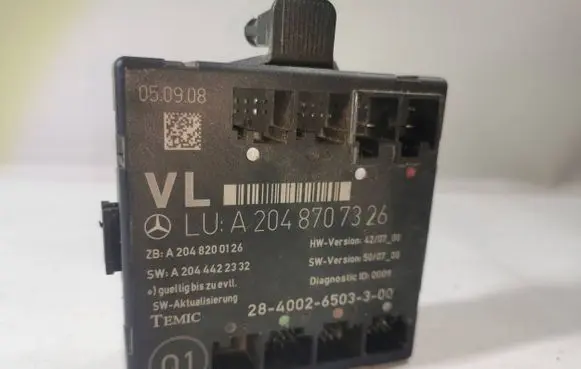 Mercedes-Benz C W204 Door control unit/module A2048200126 A2048707326 A2044422332