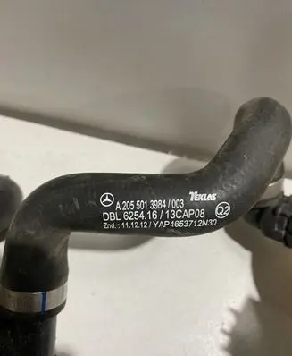 Mercedes-Benz C W205 Engine coolant pipe/hose A2055013984 A20550005