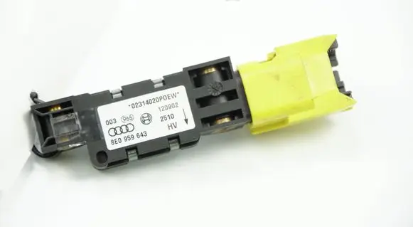 Airbag deployment crash/impact sensor