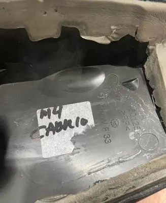 BMW 4 F32 F33 Rear seat side top trim F33 Cabrio