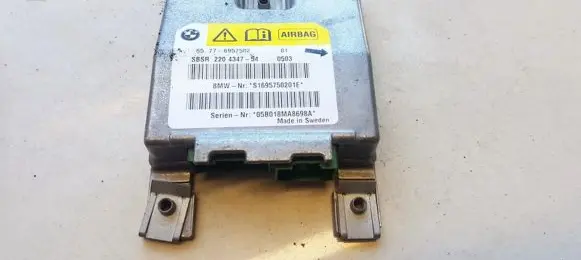 BMW 5 E60 E61 Airbag control unit/module 65776957502 S169575201E