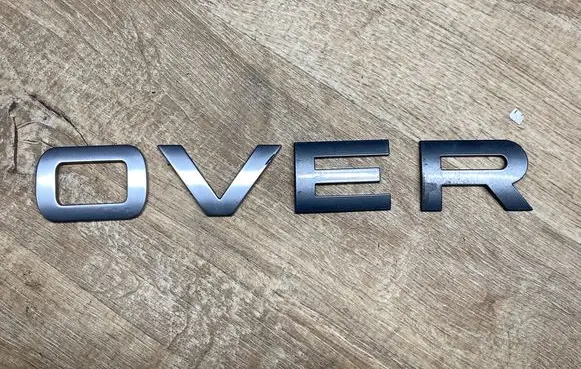 Land Rover Range Rover Velar Rear door emblem/model letters 