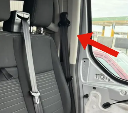 (B) pillar trim (top)