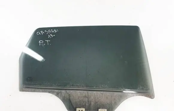 Nissan Qashqai+2 Rear door window glass 43R006723 DOT24M101AS3