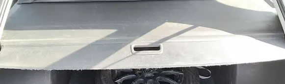 Skoda Fabia Mk2 (5J) Parcel shelf load cover FABIAII5J9