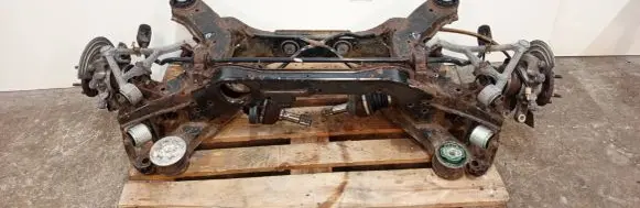 Rear axle beam