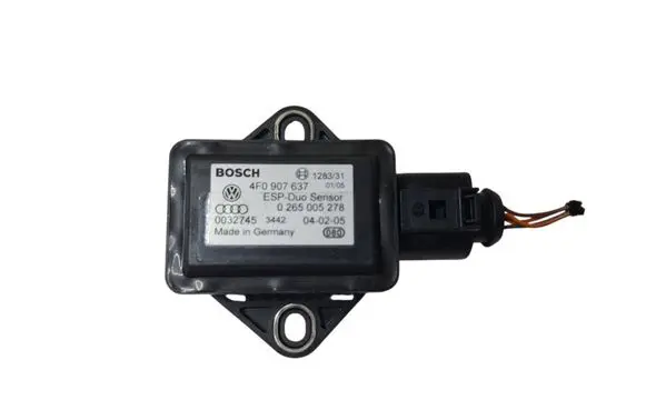 Audi A6 S6 C6 4F ESP acceleration yaw rate sensor 4F0907637