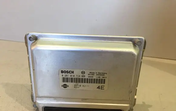 Nissan Almera Tino Engine control unit/module 237104U111 0281010718