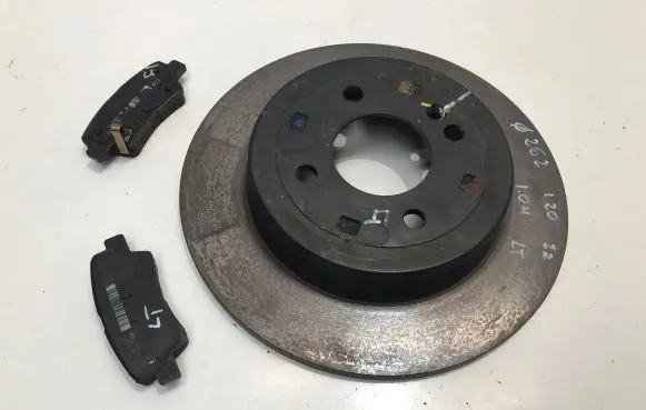 Hyundai i20 (BC3 BI3) Rear brake disc 584110U300