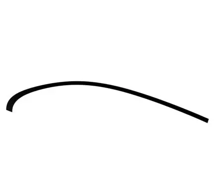 Mercedes-Benz E AMG W213 Rear door glass trim molding A2136900680