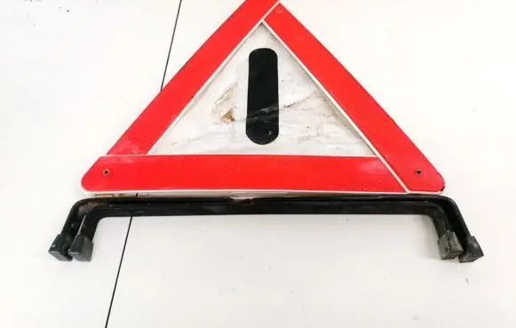 Emergency warning sign