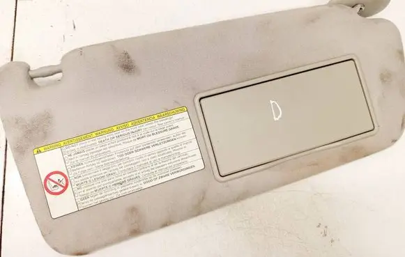 Toyota Corolla Verso AR10 Sun visor 