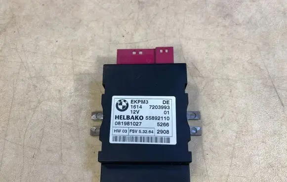 BMW X5 E70 Fuel injection pump control unit/module 16147203993