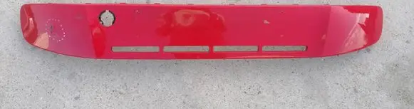 Volkswagen Up Front bumper splitter molding 1S0853665A