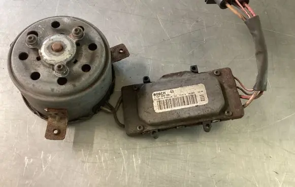 Audi A6 S6 C6 4F Electric radiator cooling fan 1137328159