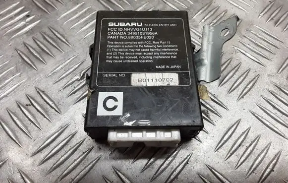 Subaru Impreza II Keyless (KESSY) go control unit/module NHVVG17113 34951031956A