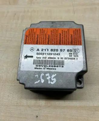 Mercedes-Benz E W211 Airbag control unit/module A2118205785