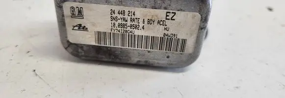 Opel Astra H ESP acceleration yaw rate sensor 24448214 FY74T20G4U 10098505024