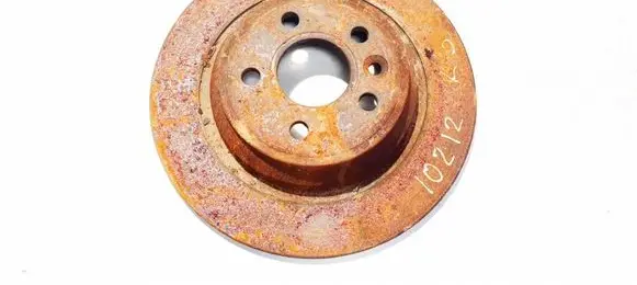Ford Mondeo MK IV Rear brake disc neventiliuojamas