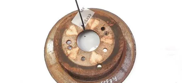 Hyundai Santa Fe Rear brake disc neventiliuojamas