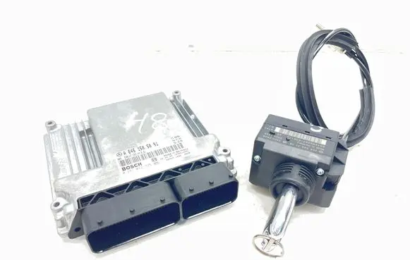 Mercedes-Benz C W203 Engine ECU kit and lock set 2095453308 A6461505091 0281012725