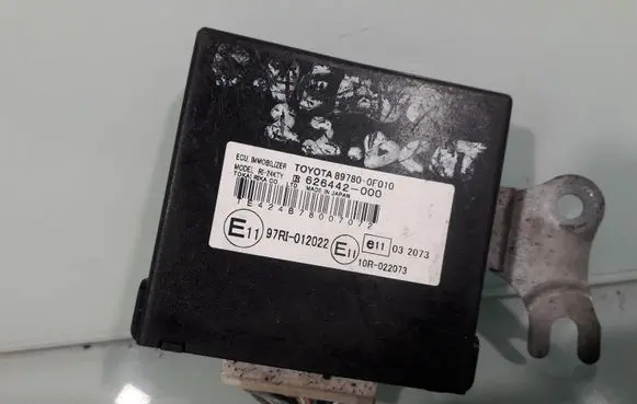 Toyota Corolla Verso AR10 Immobilizer control unit/module 897800F010