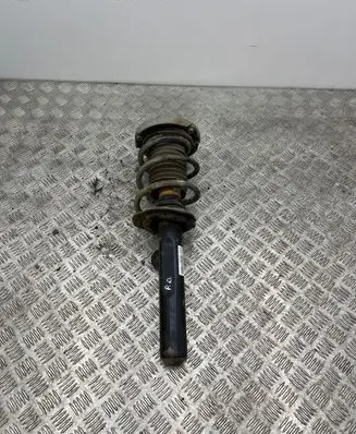 Front shock absorber with coil spring