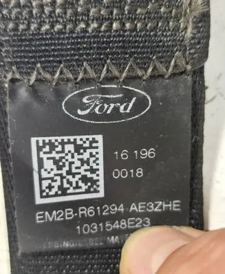 Ford Galaxy Front seatbelt EM2BR61294AE3ZHE