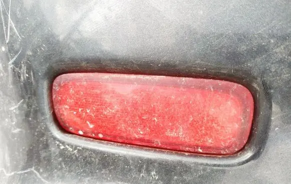 Rear tail light reflector