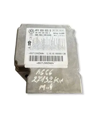 Audi A6 S6 C6 4F Airbag control unit/module 4F0959655B 4F0910655C 0037LD06ZNAW
