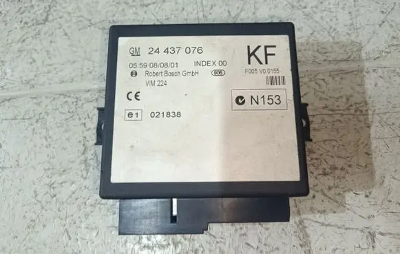 Opel Zafira A Comfort/convenience module 24437076