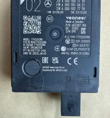 Mercedes-Benz E W214 Distronic sensor radar A0009001149 A0009010421