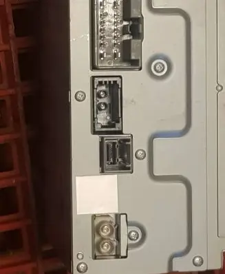 Navigation unit CD/DVD player