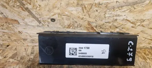 Opel Insignia A Air conditioning/heating control unit 23461730 544969533 A3140992A200000